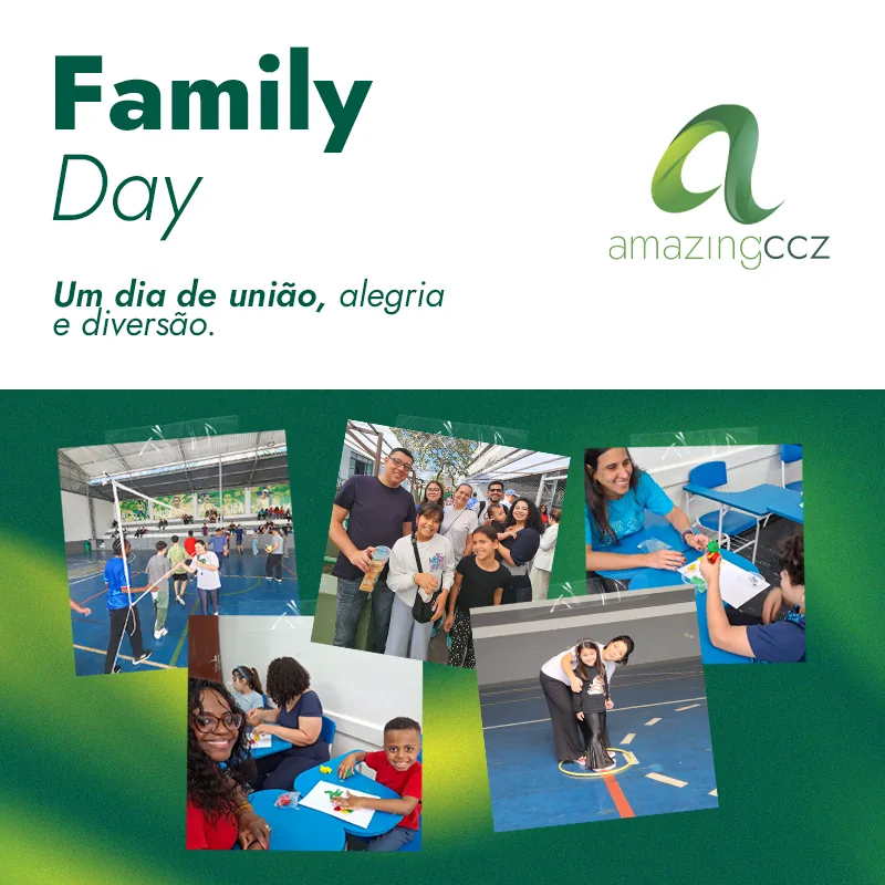 Family Day - Um dia de união, alegria e diversão.