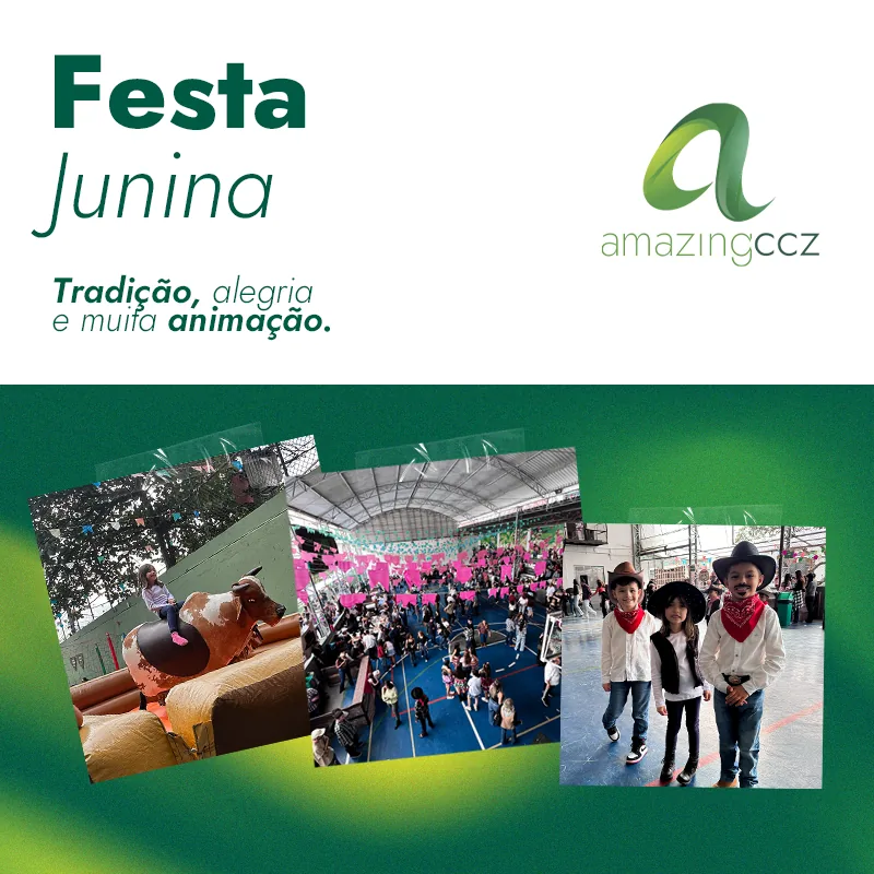 Festa Junina - Tradição, alegria e muita animação.