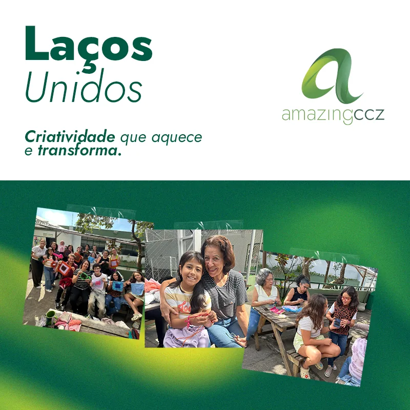 Laços Unidos - Criatividade que aquece e transforma.