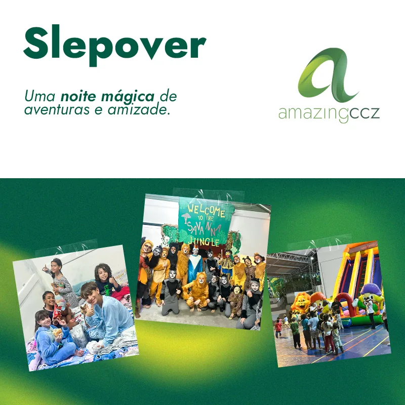Sleepover - Uma noite mágica de aventuras e amizade.